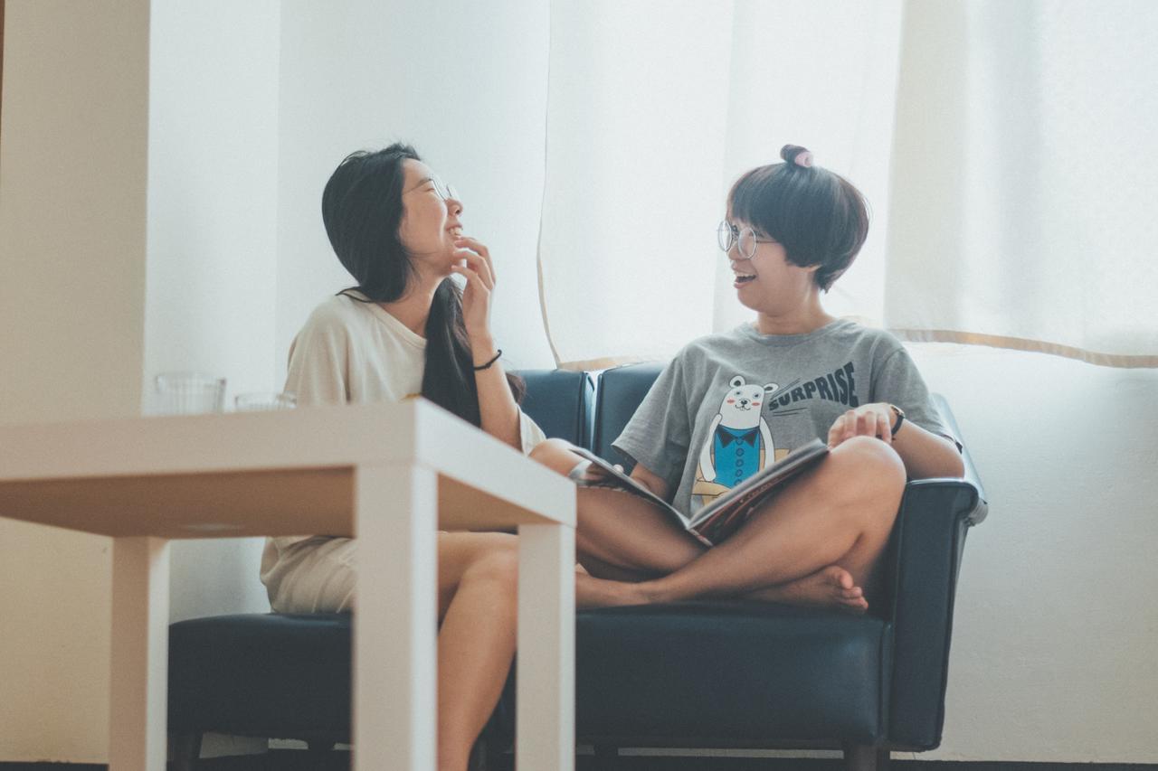 Lento Hostel Tainan Bagian luar foto